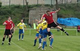 Michal Kalík vstřelil naší třetí branku, Petr Matoušek (vlevo) byl vyloučen